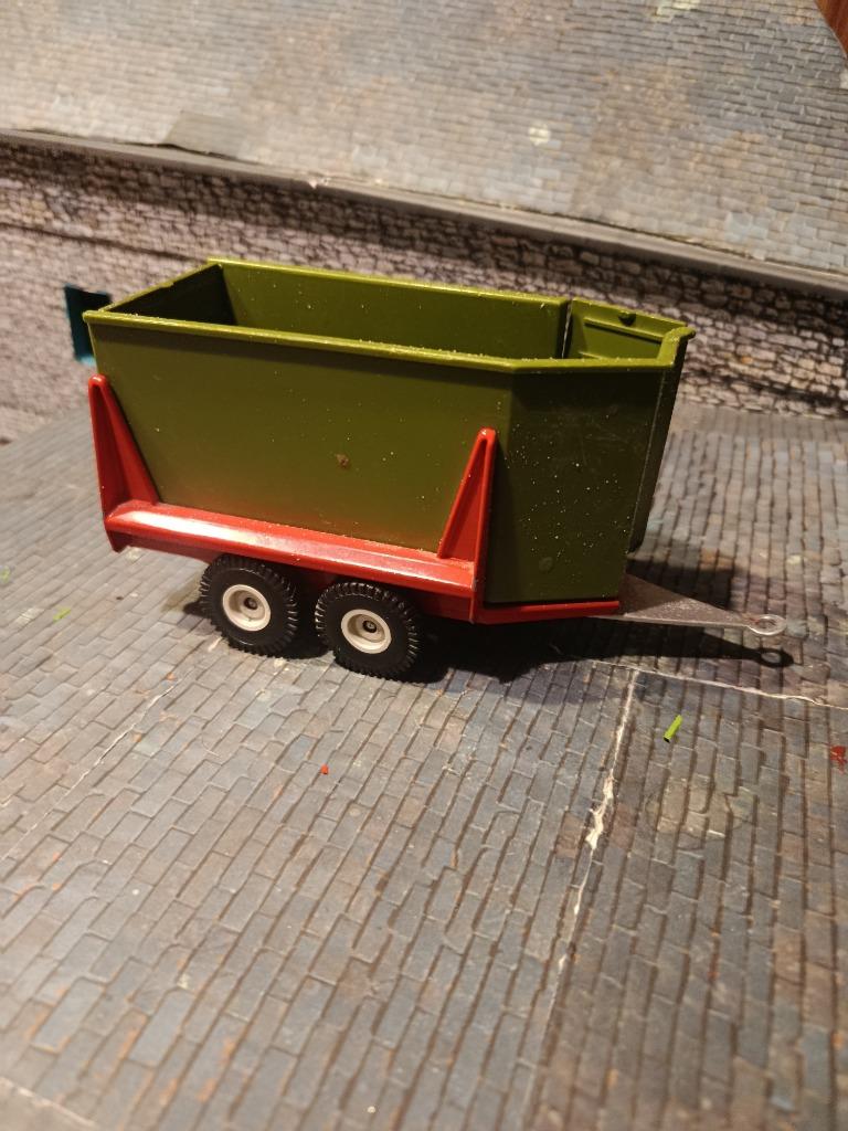 Siku groene veewagen, Ophalen of Verzenden, Gebruikt, Tractor of Landbouw, SIKU