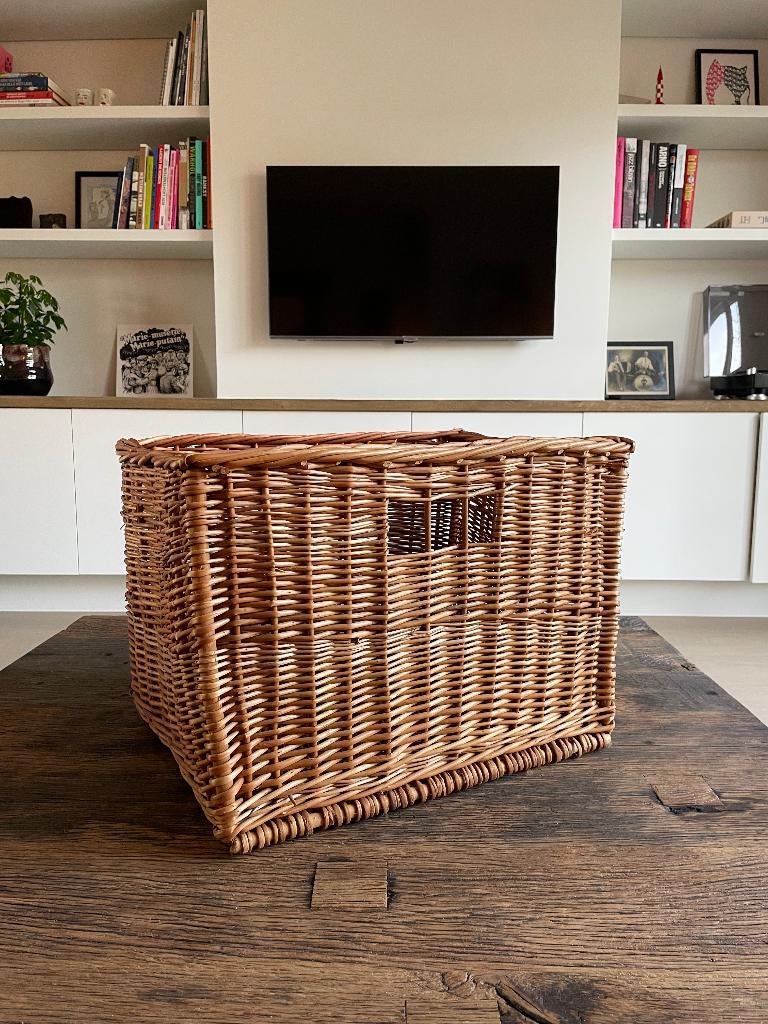 3 Mooie Manden in riet - Prijs is voor de 3 manden samen!, Huis en Inrichting, Woonaccessoires | Overige, Zo goed als nieuw, Ophalen