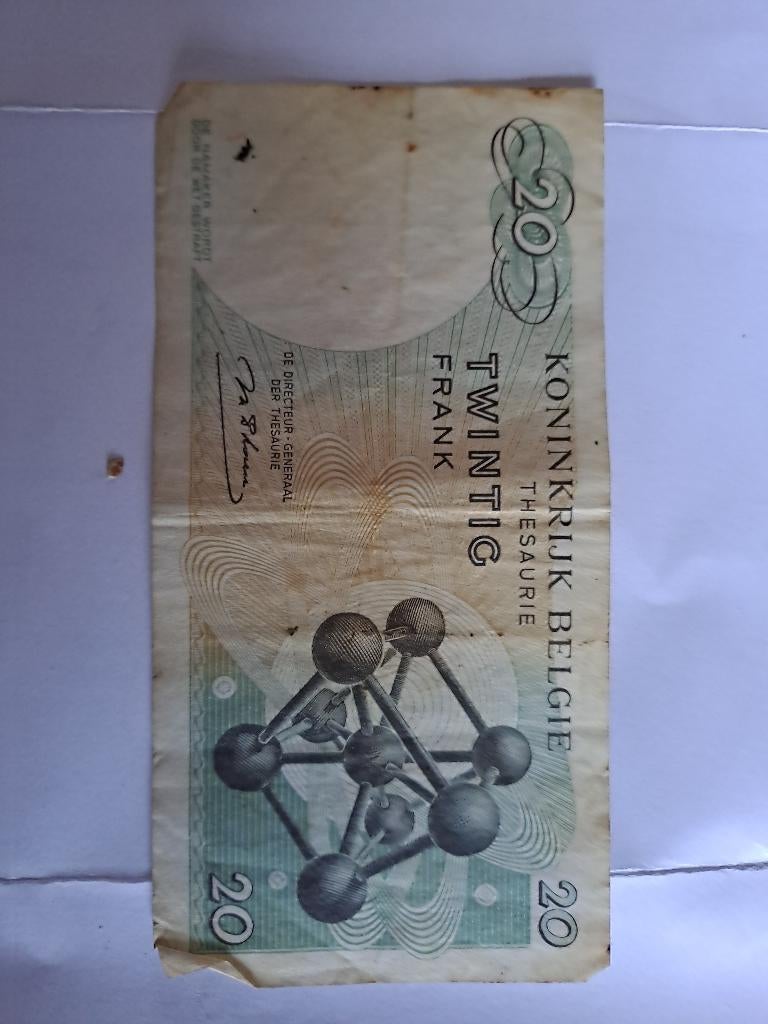 oude belgische bankbiljetten, Ophalen, Bankbiljetten