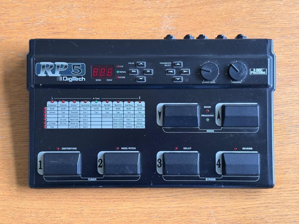 Digitech RP5, Ophalen, Gebruikt, Multi-effect