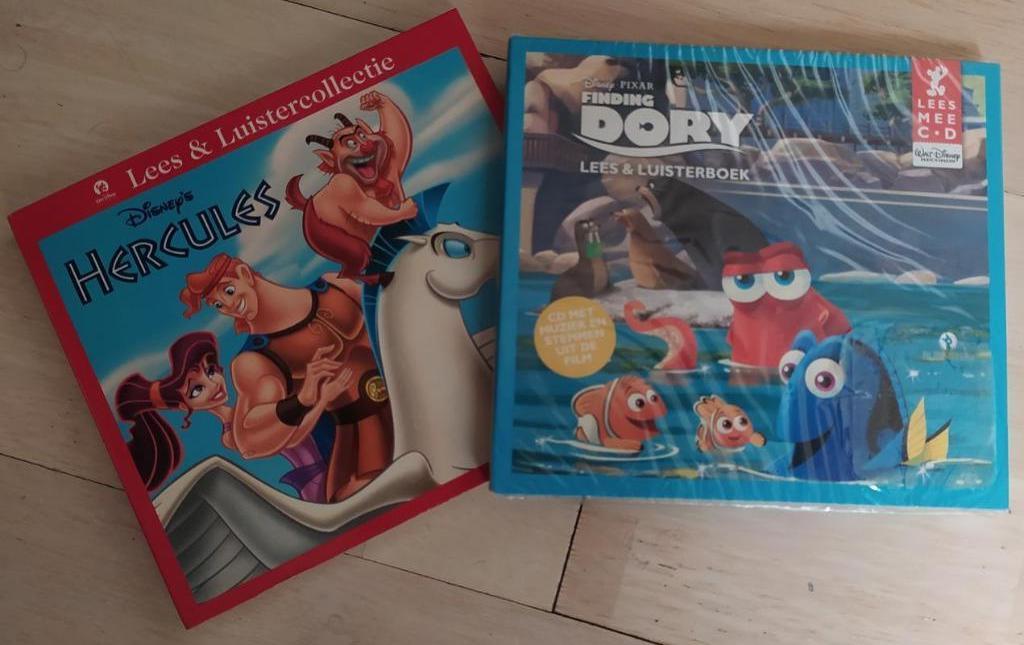 Walt Disney - Lees & Luisterboek ( Finding Dory / Hercules ), Ophalen of Verzenden