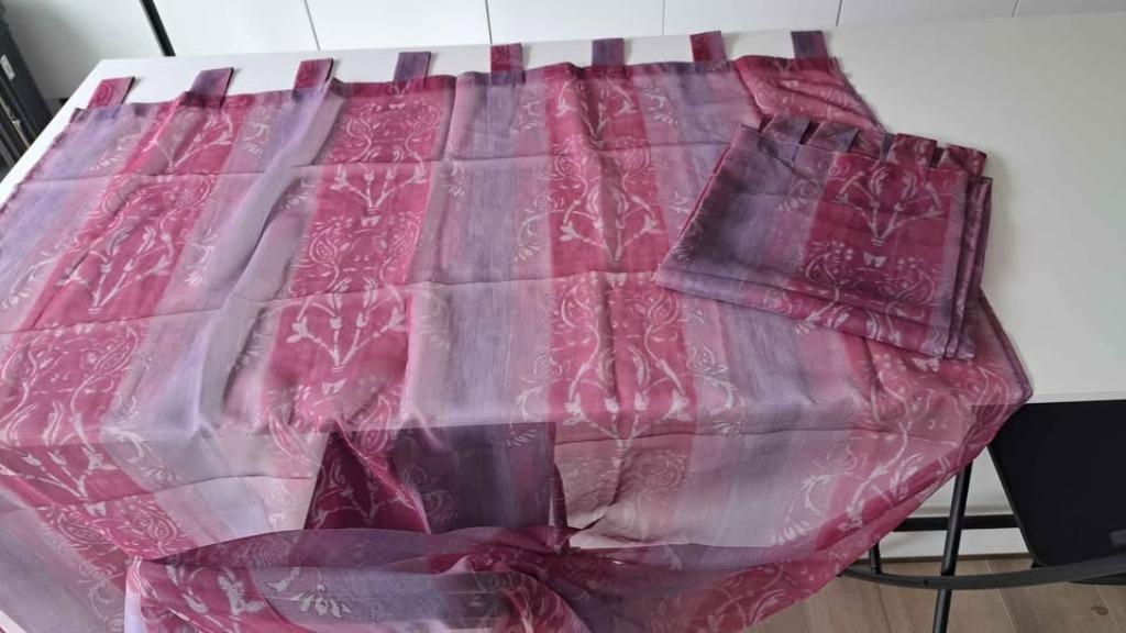 Rideaux - voilage, Autres couleurs, Comme neuf, 100 à 150 cm, Enlèvement