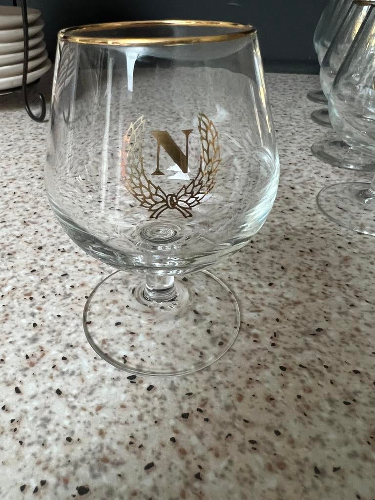 9 petits  verres de Mandarine Napoléon, Collections, Utilisé, Autres types