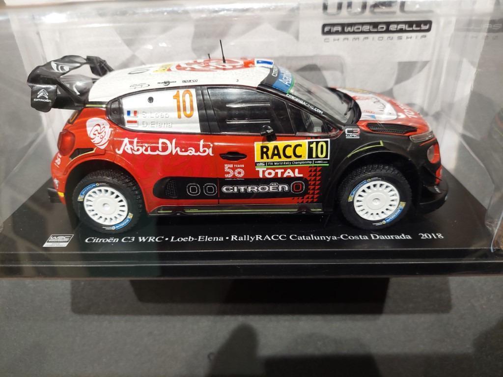 CITROEN C3 WRC -LOEB/ ELENA - CATALUNYA 2018 - 1/24, Hobby & Loisirs créatifs, Enlèvement ou Envoi, Comme neuf