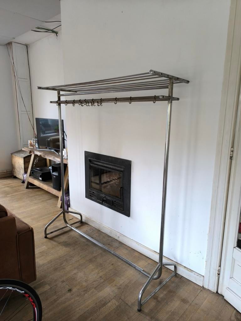 Porte-manteaux, Utilisé, Métal, Portemanteau sur pied, 150 à 200 cm