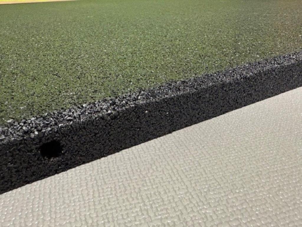 Dalles de sol en caoutchouc, 1mx1mx 3cm pour fitness, Neuf, Info@kriden.be, Enlèvement ou Envoi, Belgique