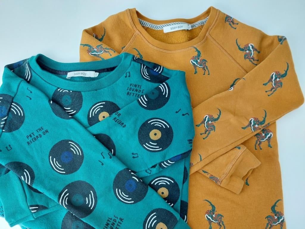 2 sweaters Sissy-Boy 134-140, Ophalen, Zo goed als nieuw