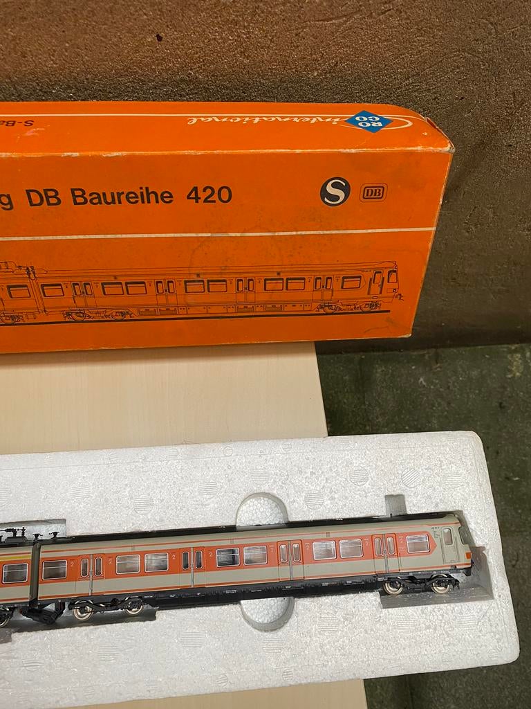 Autorail S-Bahn DB Roco, Hobby & Loisirs créatifs, Trains miniatures | HO, Comme neuf, Courant continu, Set de Trains, Roco