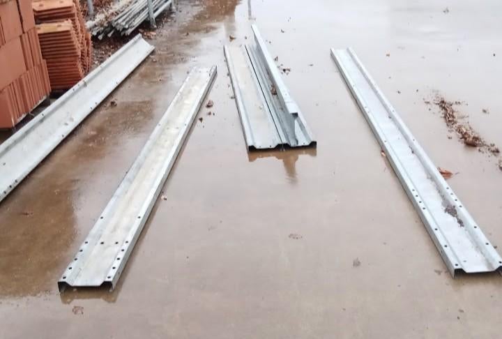 Lot Joris Ide Metalen Profielen - Verzinkt - ca. 25 meter, Doe-het-zelf en Bouw, Metalen, Ophalen