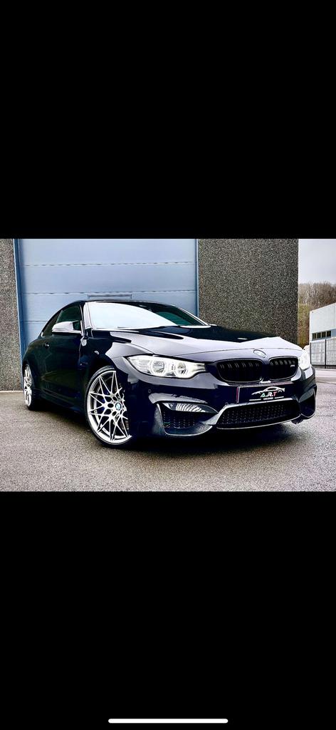 BMW M4 Competition – 2016 – 72.500 km – Suivi BMW, Auto's, BMW, Automaat, Zwart, Particulier, Onderhoudsboekje