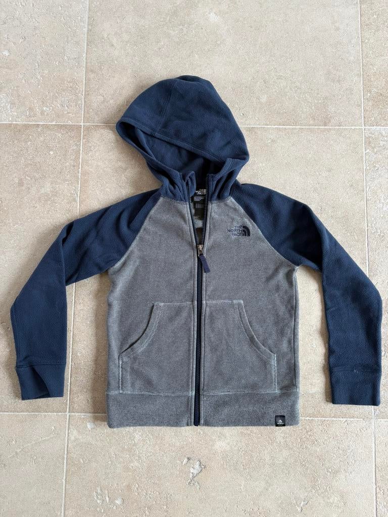 Fleece - ski - The North Face - maat 128 (8 jaar), Ophalen of Verzenden, Zo goed als nieuw, Jongen, Trui of Vest