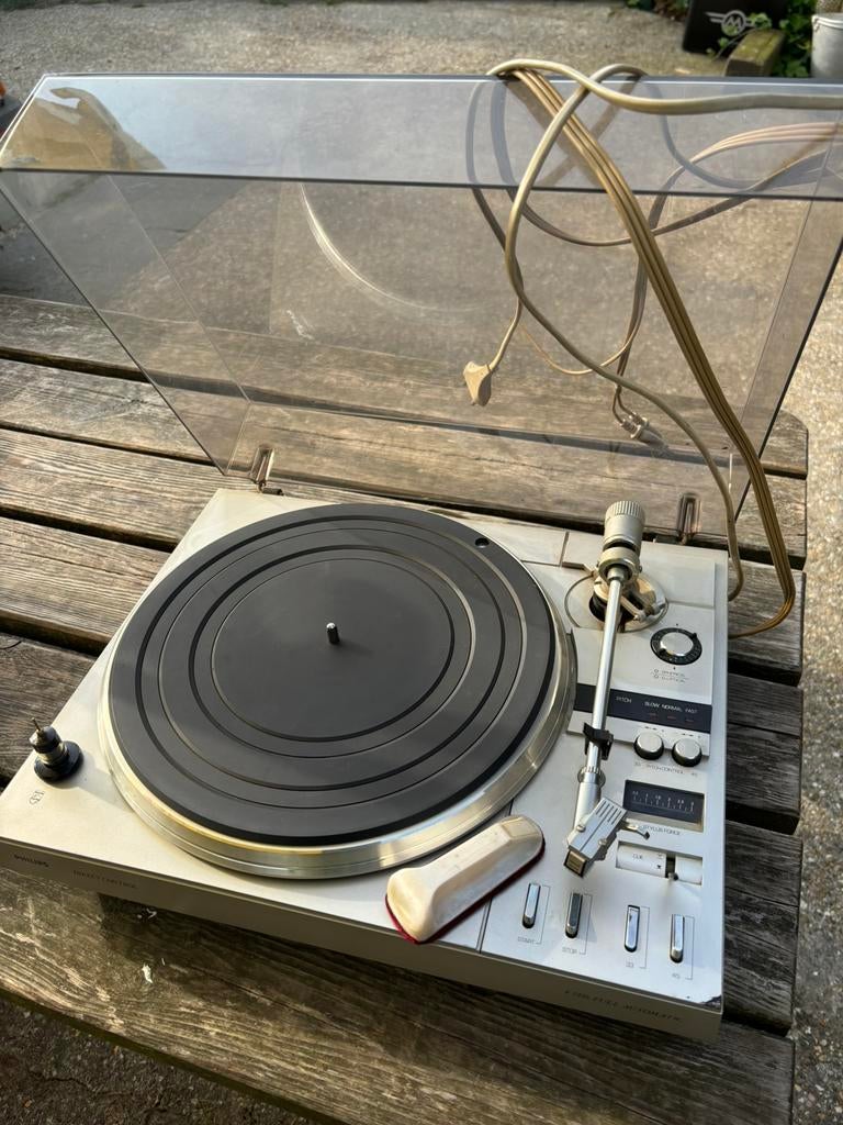 Philips platendraaier vintage f7215, Audio, Tv en Foto, Platenspelers, Ophalen of Verzenden, Philips