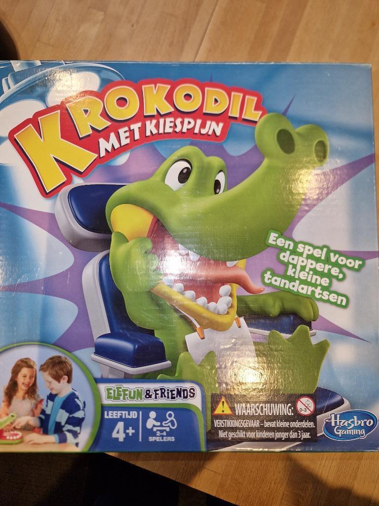 Krokodil met kiespijn, Een of twee spelers, Ophalen of Verzenden, Zo goed als nieuw, HASBRO