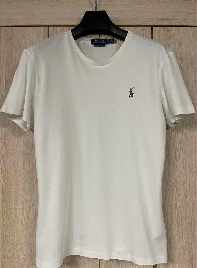 T-shirt : Polo Ralph Lauren : maat S, Kleding | Heren, T-shirts, Wit, Ophalen of Verzenden, Maat 46 (S) of kleiner, Polo Ralph Lauren