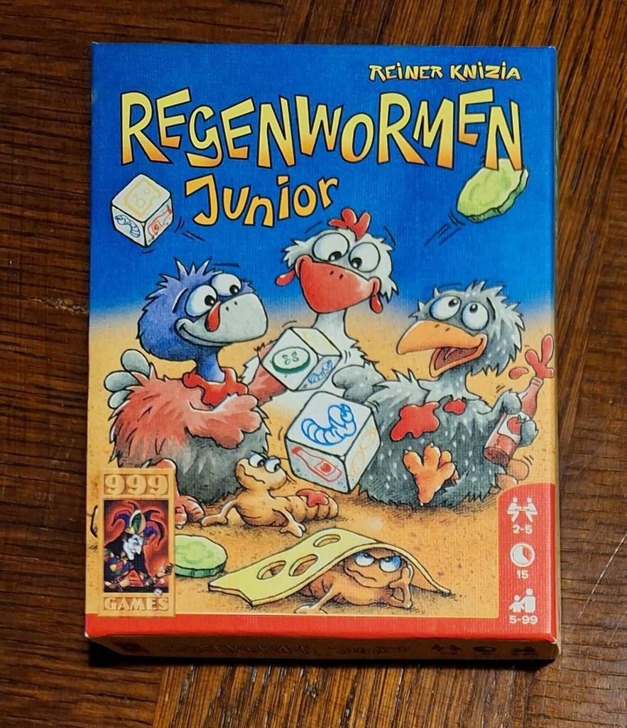 Spel 'Regenwormen' NIEUW!, Hobby & Loisirs créatifs, Jeux de société | Jeux de cartes, Neuf, 1 ou 2 joueurs, Trois ou quatre joueurs