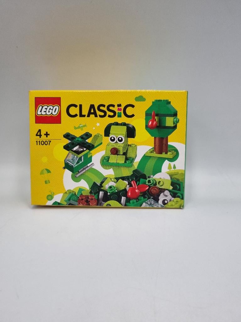 Lego Classic 11007 Creative Green Bricks, Kinderen en Baby's, Speelgoed | Duplo en Lego, Nieuw, Lego, Complete set, Ophalen of Verzenden