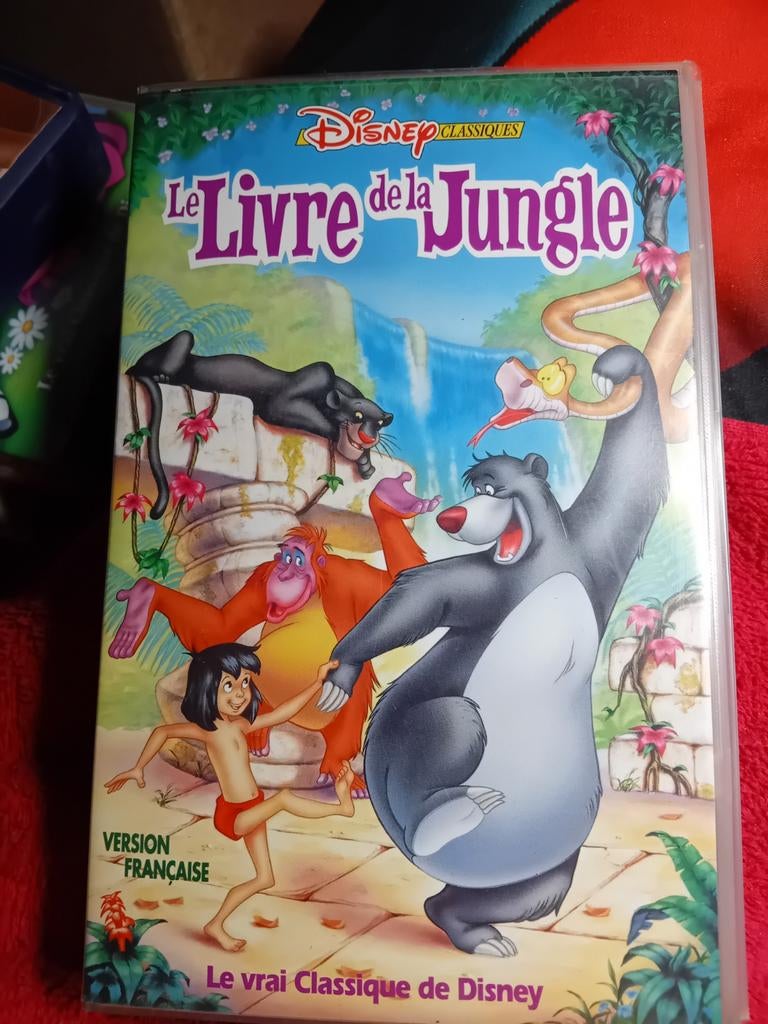 cassette VHS Originale "Le Livre de la Jungle", Tous les âges, Enlèvement ou Envoi, Utilisé, Autres genres