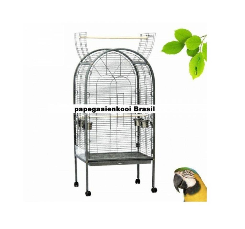 Parrot Cage Brasil - Cage à oiseaux à roulettes - 78x59x157, Enlèvement ou Envoi, Neuf, Cage à oiseaux