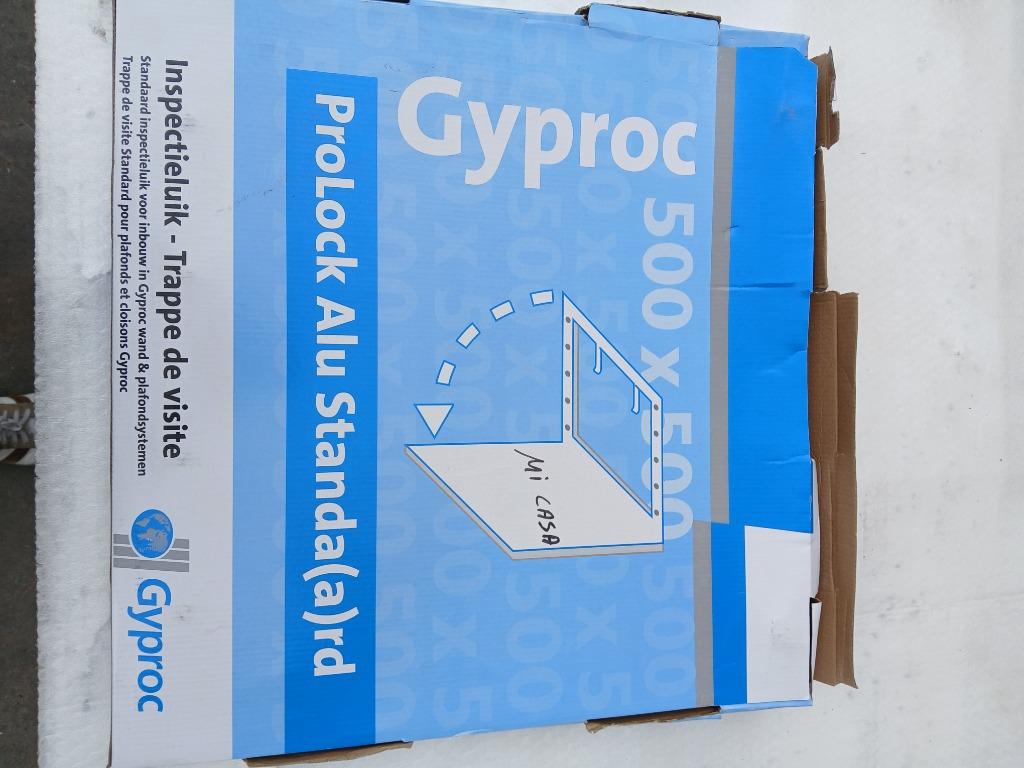 Trappe d'inspection en gyproc 50x50cm, Bricolage & Construction, Enlèvement, Neuf, Autres matériaux, Moins de 20 mm