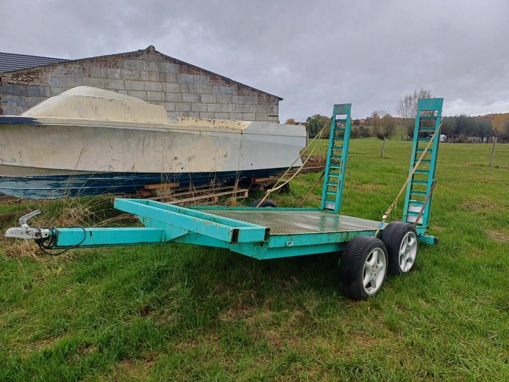 Dieplader/aanhangwagen, Ophalen