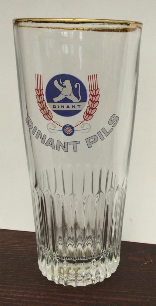 bier brouwerij glas Dinant pils, Collections, Enlèvement ou Envoi, Comme neuf
