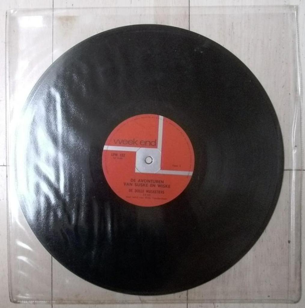 LP De avonturen van Suske en Wiske  ( zonder hoes )( 1965 ), Ophalen of Verzenden