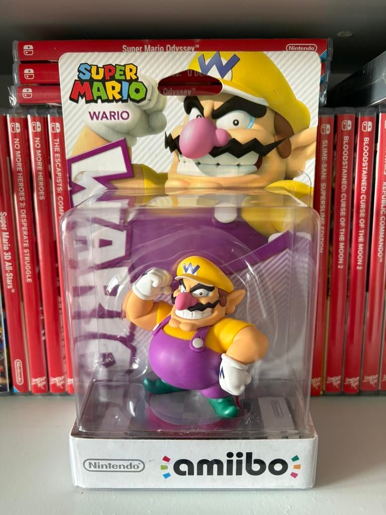 Amiibo Wario (Super Mario Collection), Ophalen of Verzenden, Nieuw