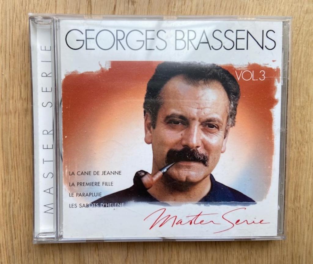 CD Georges BRASSENS Master Serie Volume 3, Ophalen of Verzenden, Zo goed als nieuw
