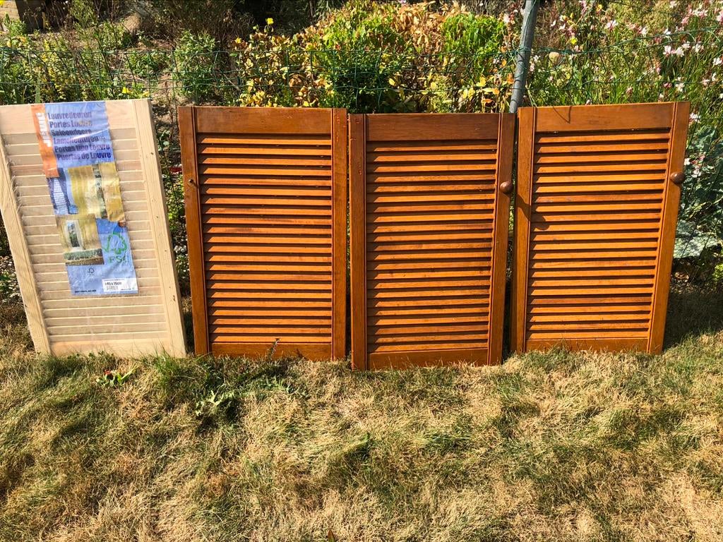 Louvredeuren 38/46cm NIEUW; 38/76,3cm, Ophalen, Zo goed als nieuw