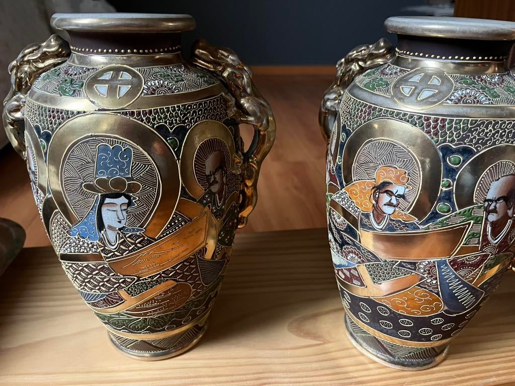 Oude Japanse vazen anno 1862- 1912, Ophalen of Verzenden