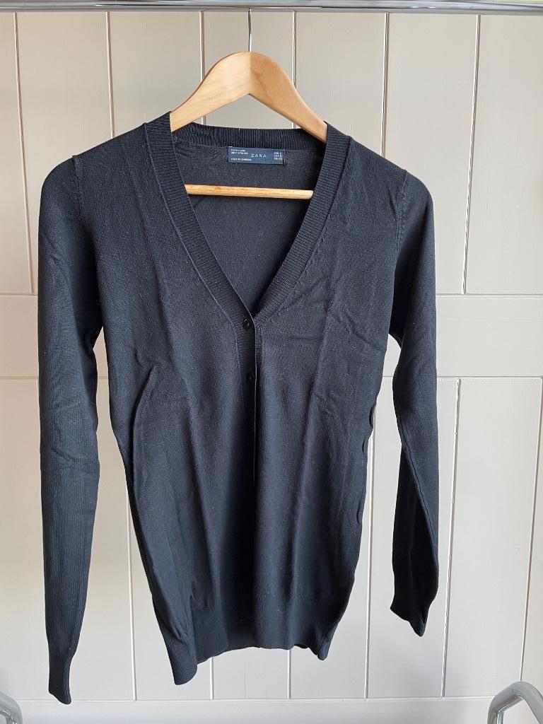 Zwarte gilet van Zara, Zara, Enlèvement ou Envoi, Taille 36 (S), Noir