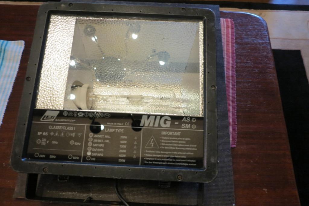 werflamp, Doe-het-zelf en Bouw, Bouwverlichting, Gebruikt, Lamp, Ophalen