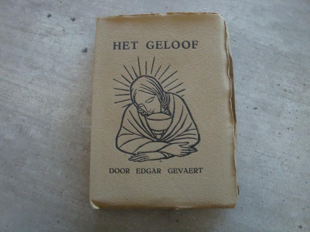 HET GELOOF DOOR EDGAR GEVAERT, Enlèvement ou Envoi, Utilisé
