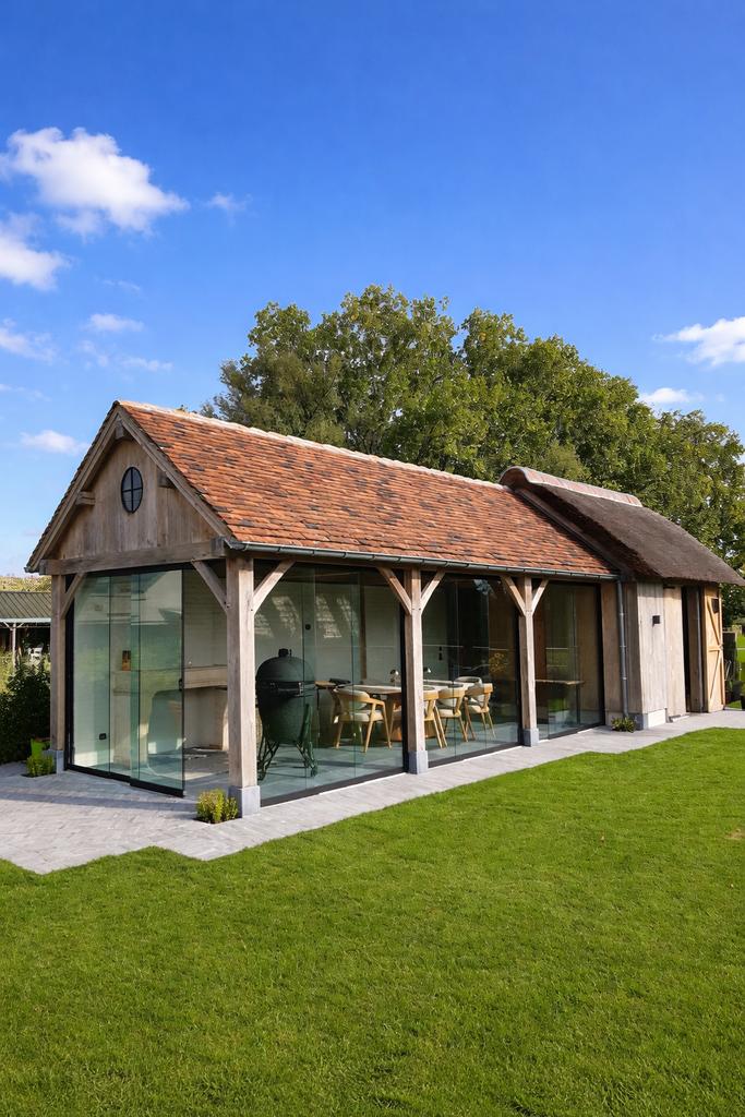 Lente korting op een bijgebouw!, Tuin en Terras, Ophalen, Zo goed als nieuw