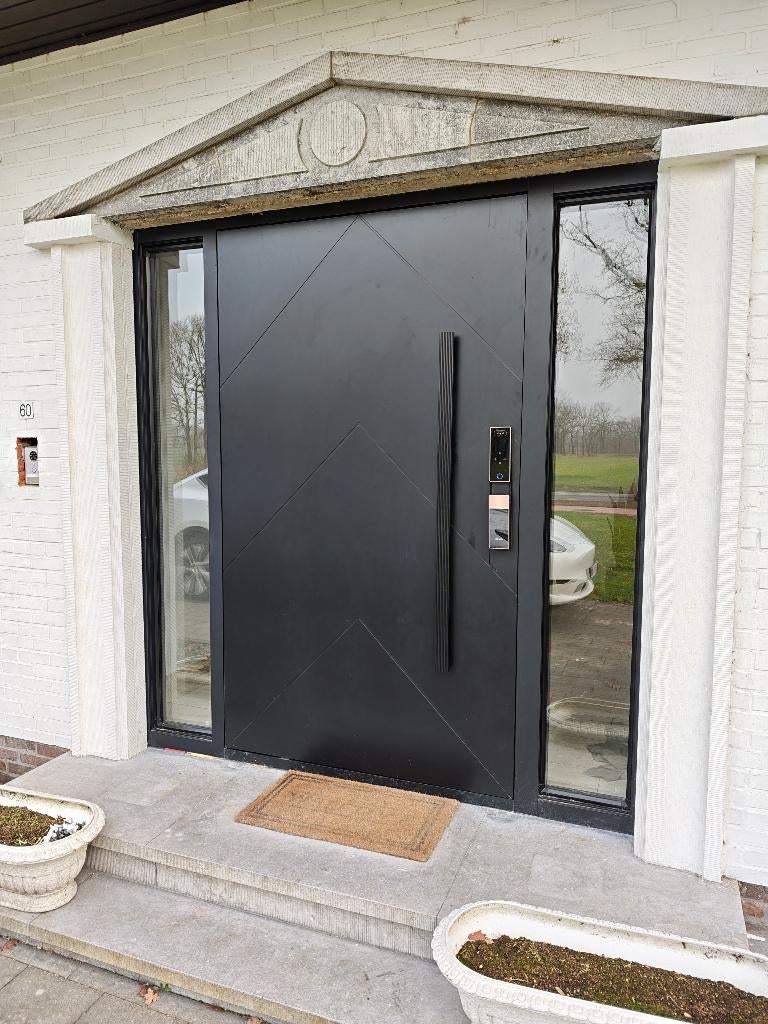 Aluminium voordeur, Doe-het-zelf en Bouw, Deuren en Vliegenramen, Ophalen of Verzenden, Metaal, 120 cm of meer, 215 cm of meer