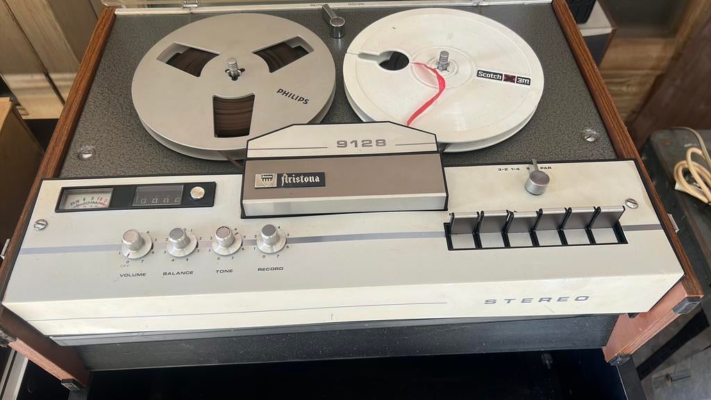 Bandrecorder 9128, Ophalen, Bandrecorder, Met banden