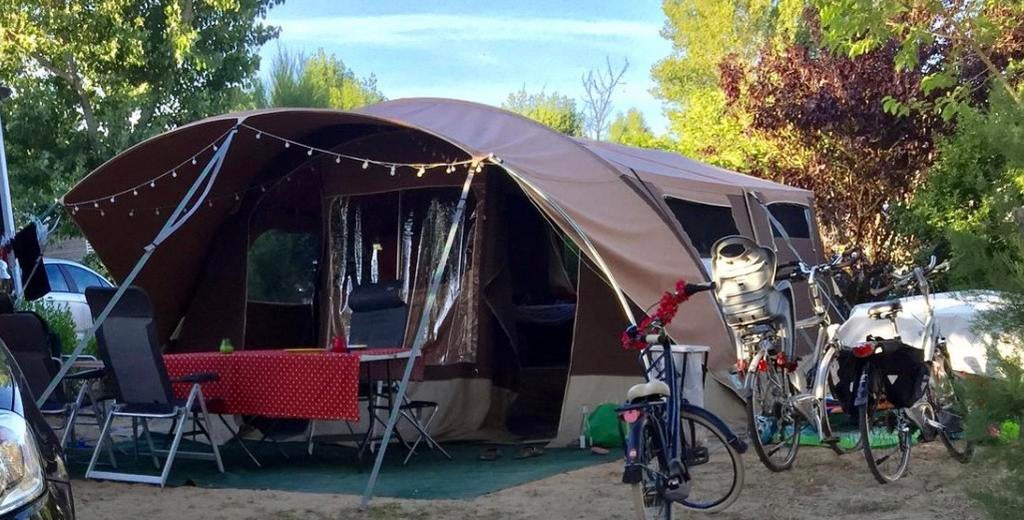 Vouwwagen Raclet Villanova 2017, imperiaal, disselbak, Caravanes & Camping, Tentes, Comme neuf, Enlèvement