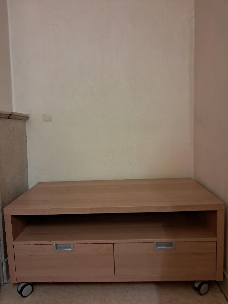 Hifi Flat TV stuurwielkast met schuifladen., Huis en Inrichting, Ophalen, Gebruikt