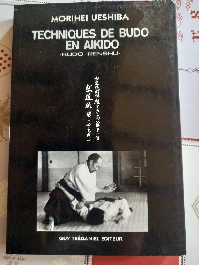 RARE techniques budo en aïkido MORIHEI UESHIBA, Sport en Fitness, Vechtsporten en Zelfverdediging, Ophalen of Verzenden, Zo goed als nieuw