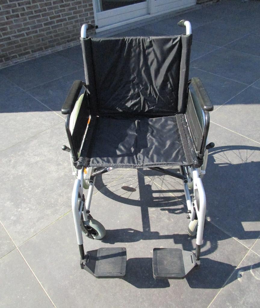 rolstoel XL, Ophalen, Inklapbaar, Zo goed als nieuw, Duwrolstoel