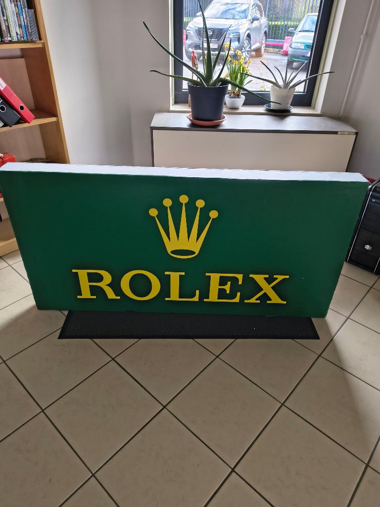 Rolex reclamebord F1 Spa-Francorchamps, Ophalen, Zo goed als nieuw, Overige typen