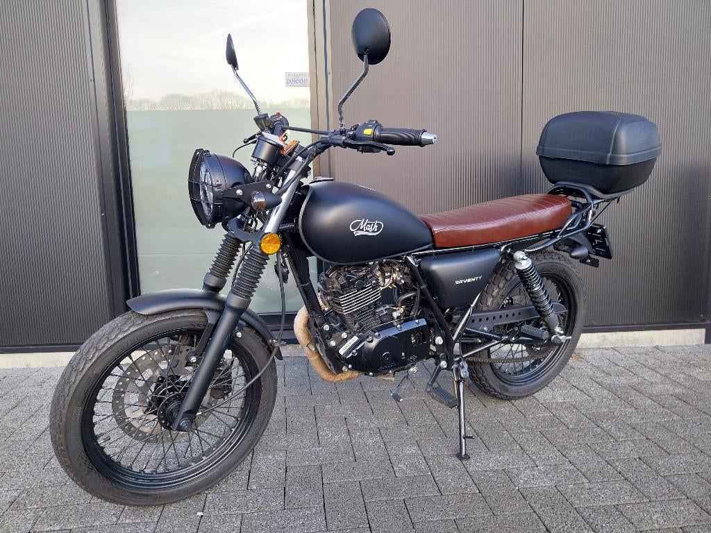 Mash seventy 125cc Met Garantie!, Motoren, Bedrijf, 125 cc, 11 kW of minder, 1 cilinder