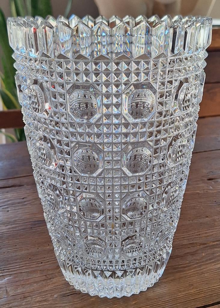 Kristal vaas, Antiek en Kunst, Antiek | Vazen, Ophalen of Verzenden