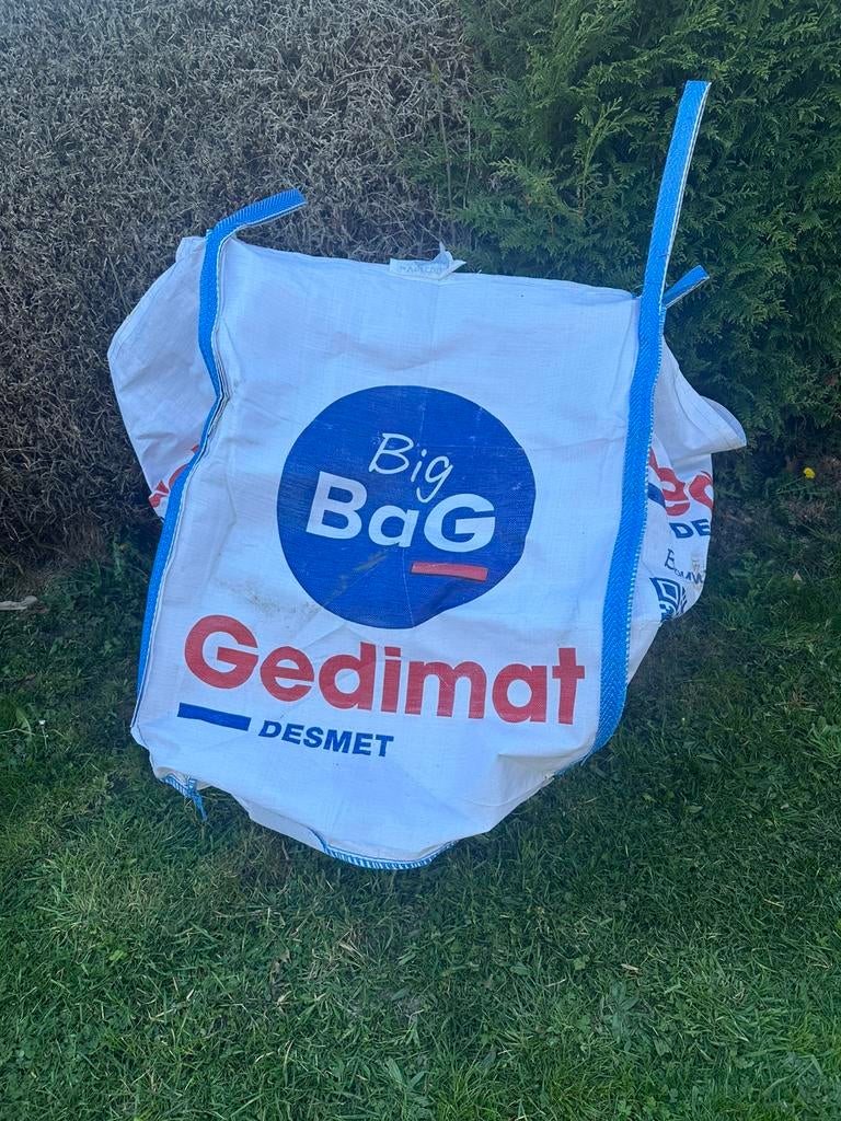 3 Bigbags Gedimat GRATIS, Jardin & Terrasse, Sable, Enlèvement, Neuf