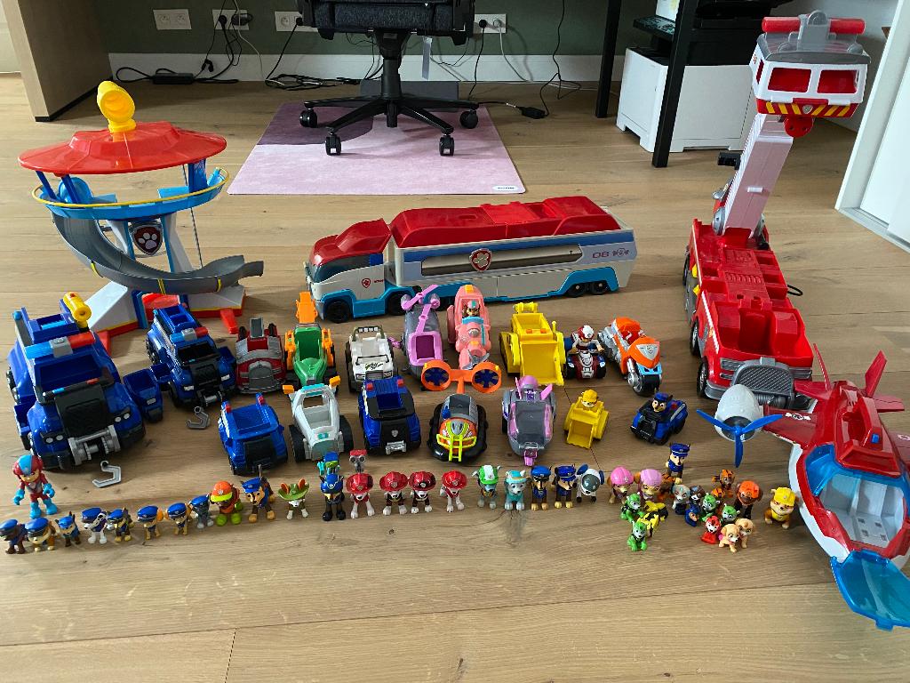 Groot lot Paw Patrol, Kinderen en Baby's, Ophalen, Gebruikt