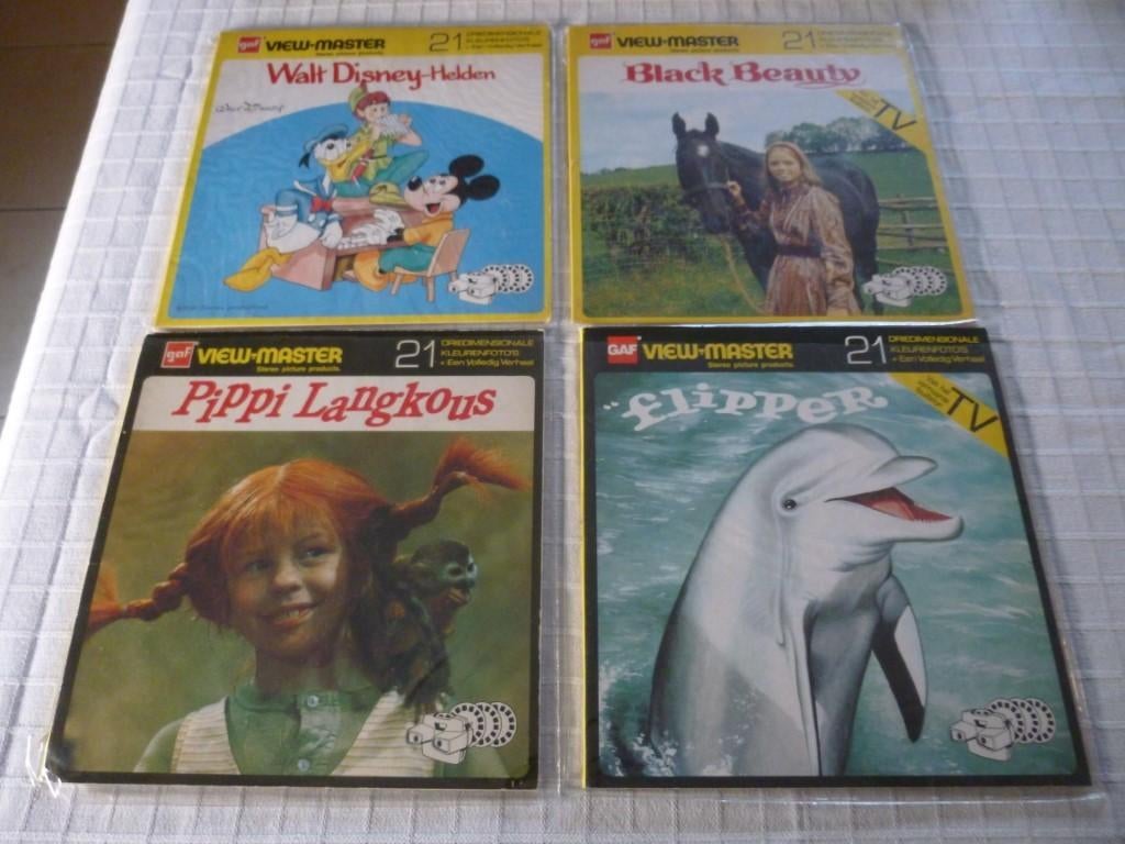 View master : ( ieder setje bevat 3 schijfjes ), Verzamelen, Ophalen of Verzenden