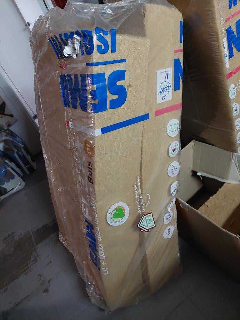 Semin Flex 2/3 stuk zolderisolatie, Doe-het-zelf en Bouw, Isolatie en Afdichting, Ophalen, Nieuw, 8 tot 12 cm, Dakisolatie