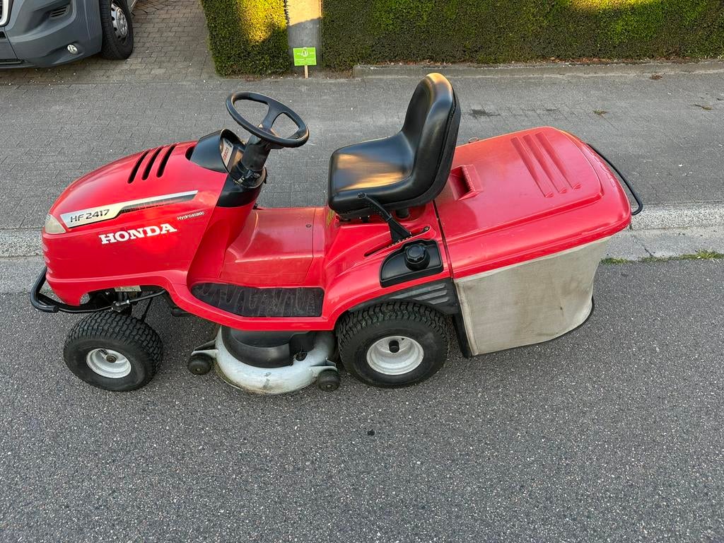 Honda zitmaaier HR2417, Tuin en Terras, Ophalen, Gebruikt, Opvangbak, 90 tot 120 cm