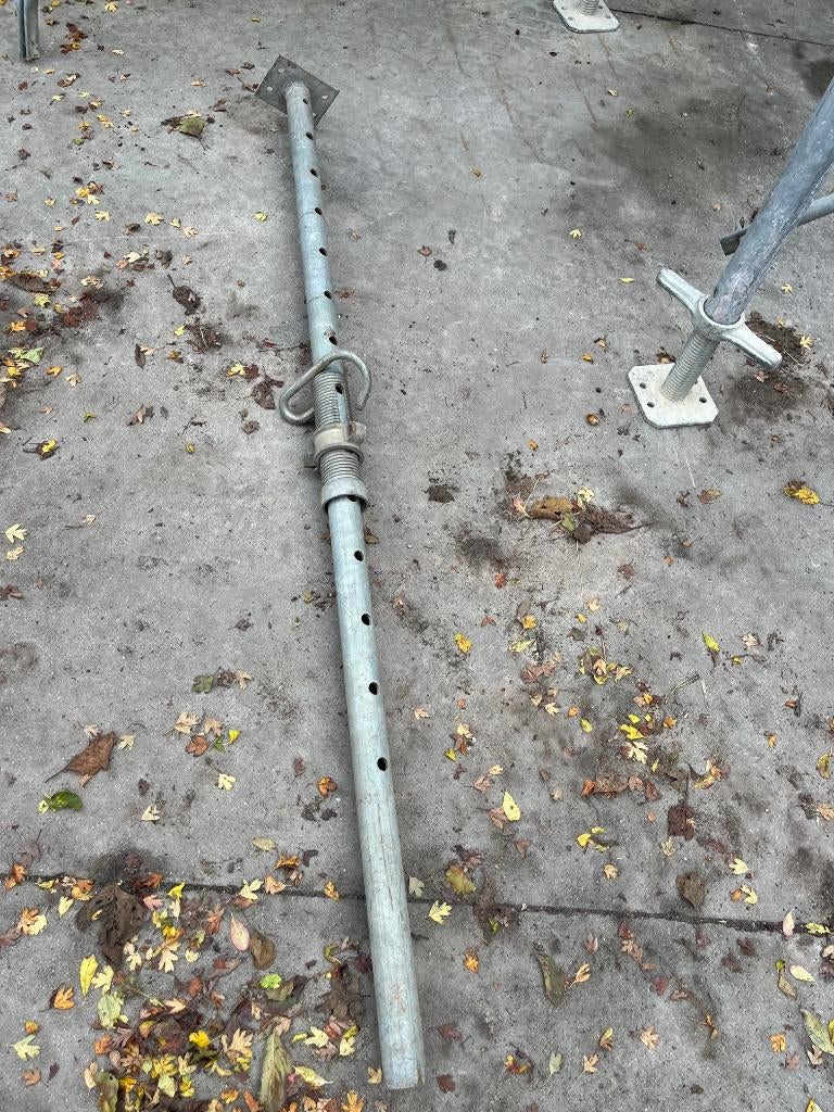 stempels schoren 120 stuks 160cm buis, Doe-het-zelf en Bouw, Metalen, Ophalen, Zo goed als nieuw, Overige metalen