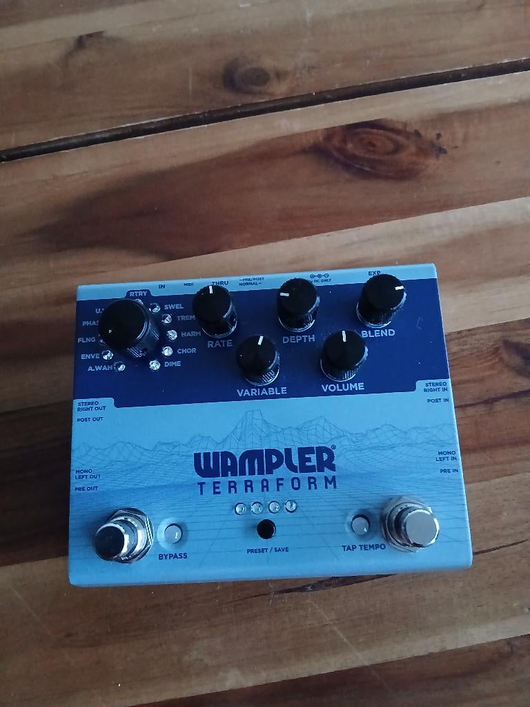 Wampler terraform, Musique & Instruments, Effets, Enlèvement ou Envoi, Comme neuf, Multi-effet